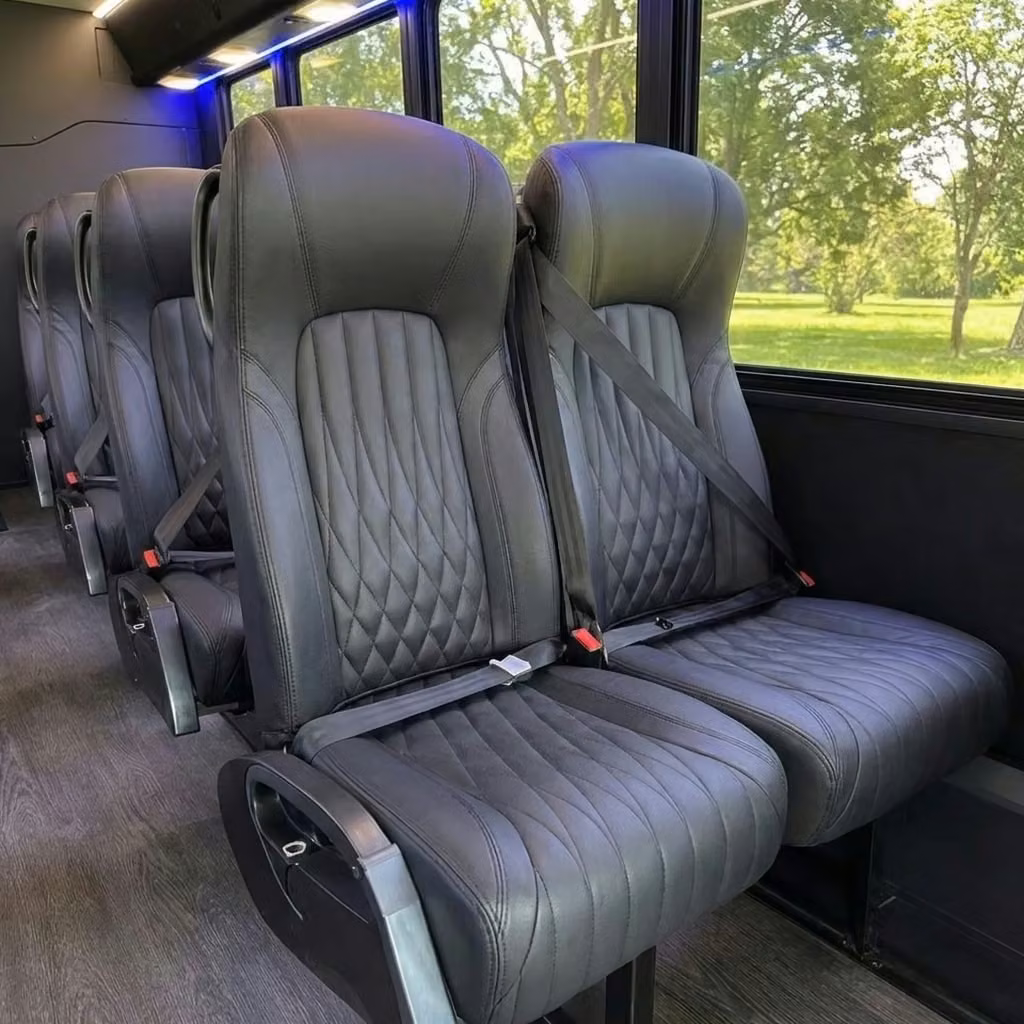 lagrange 20 passenger minibus high back seats