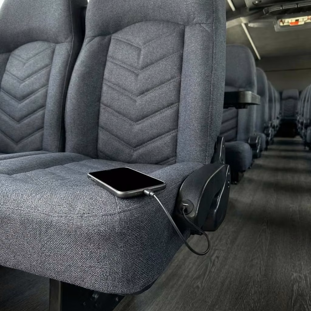 lagrange 25 passenger minibus usb charging