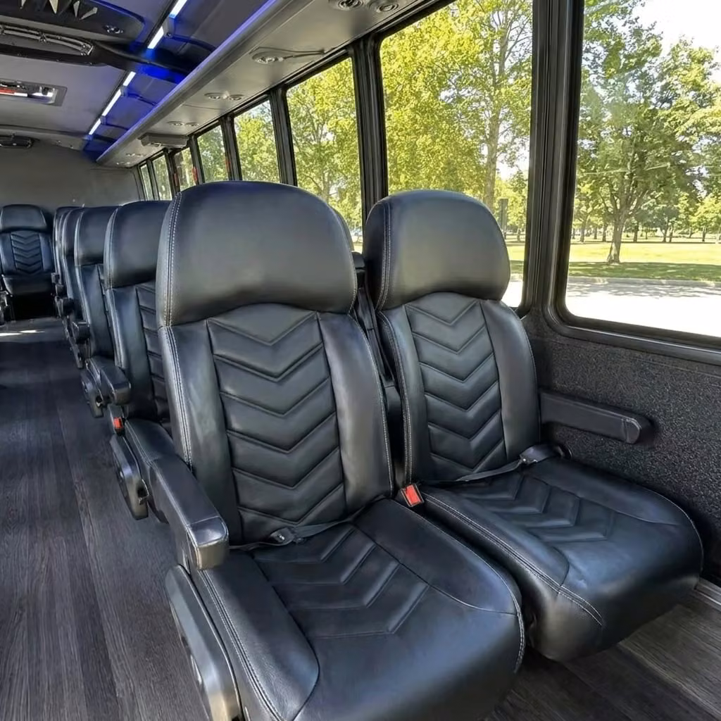 lagrange 28 passenger minibus seating