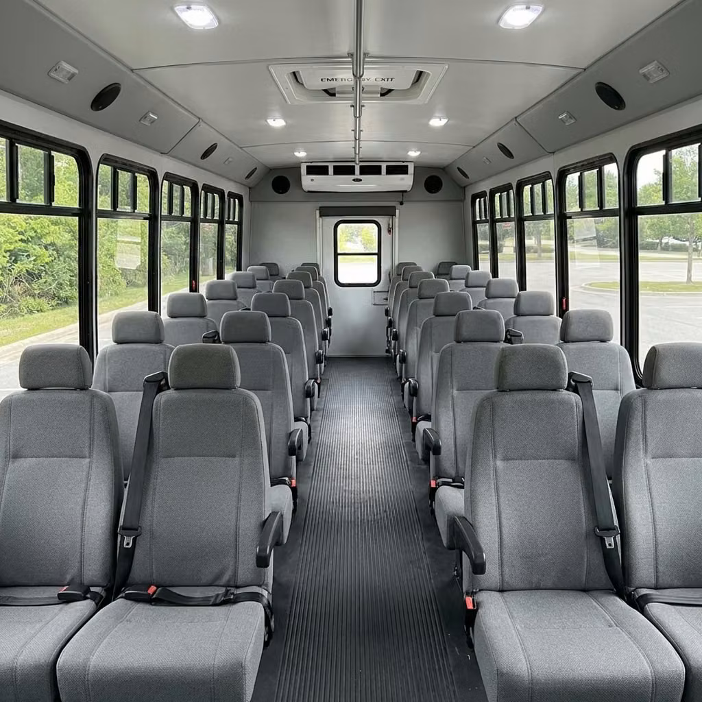 lagrange 30 passenger minibus seating