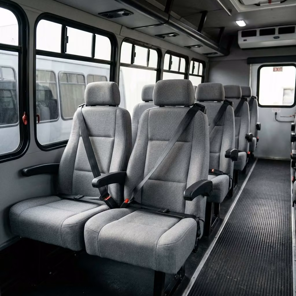 lagrange 35 passenger minibus reclining seats