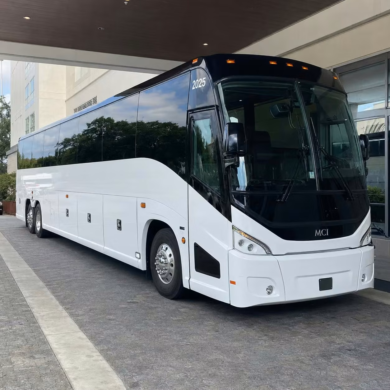 lagrange 56 passenger charter bus rental