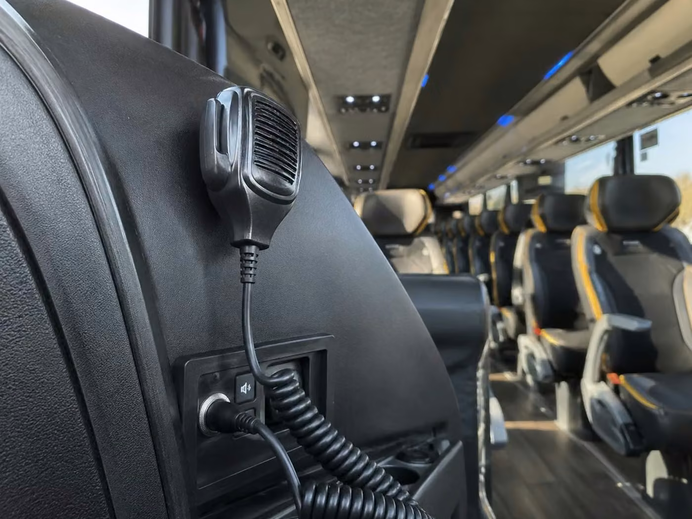 lagrange charter bus pa system