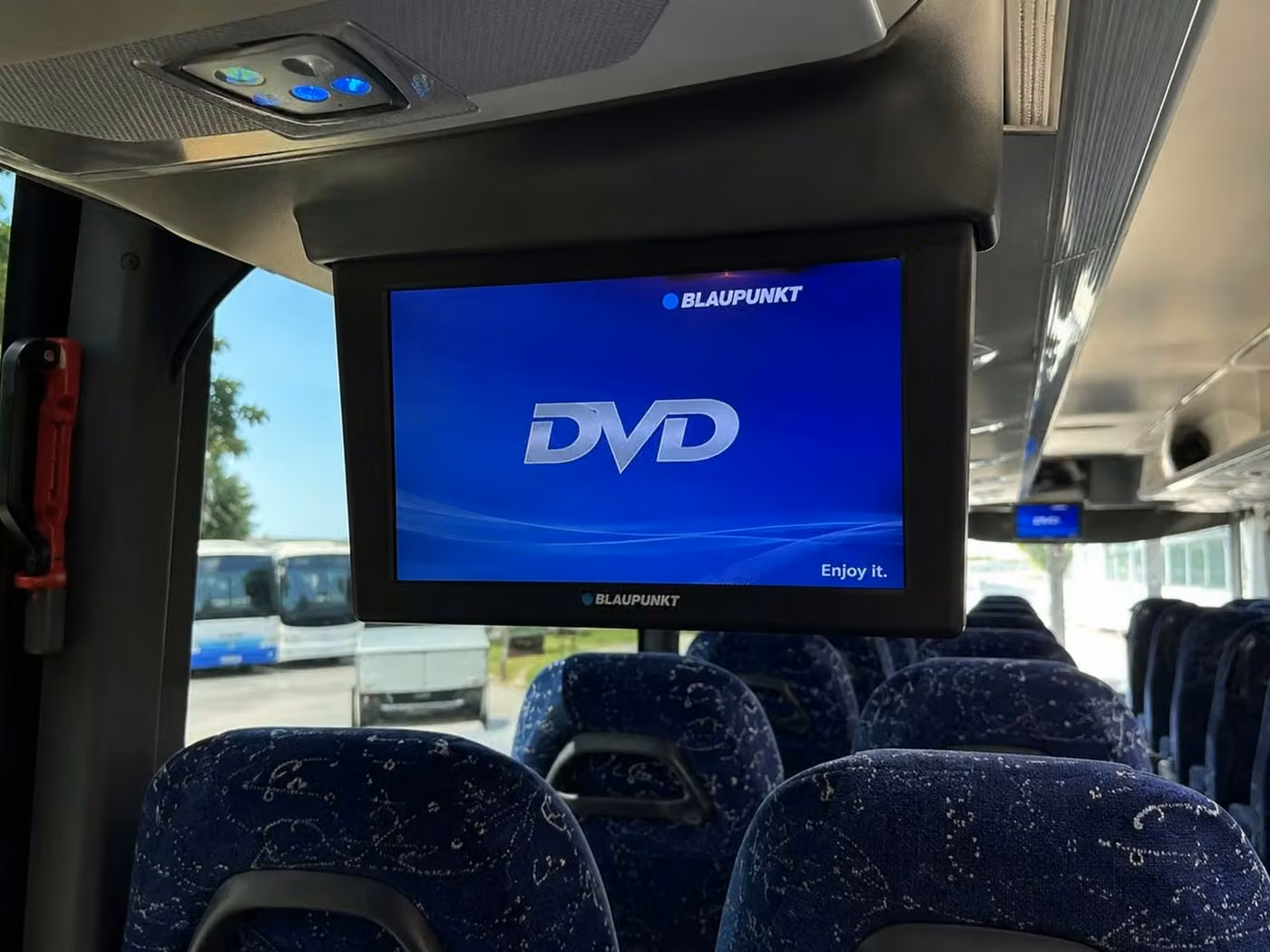 lagrange charter bus tv monitors