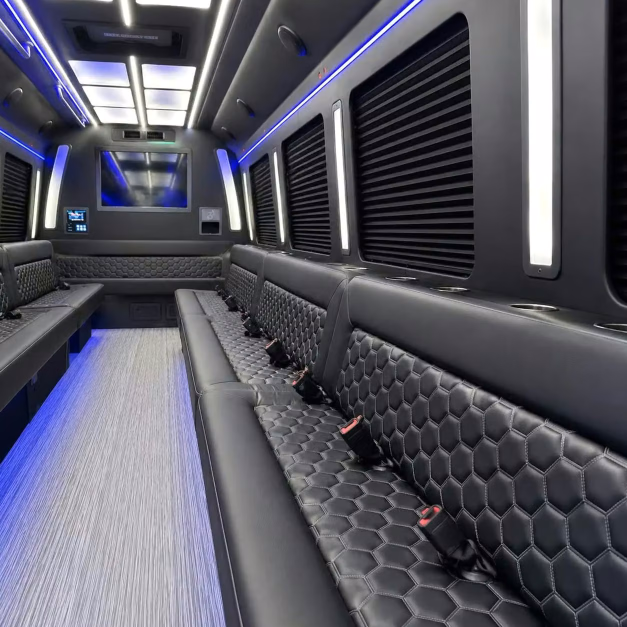 lagrange party bus party lighting