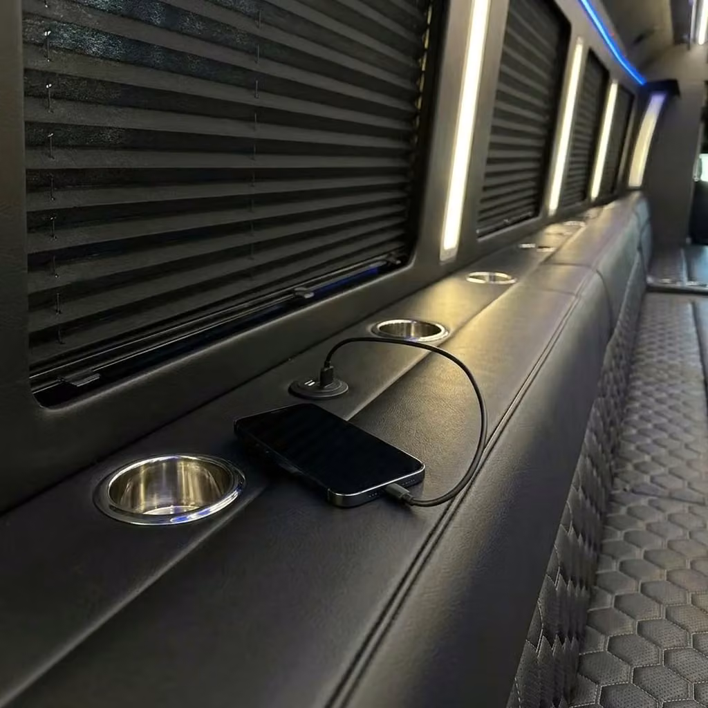 lagrange party bus usb charging