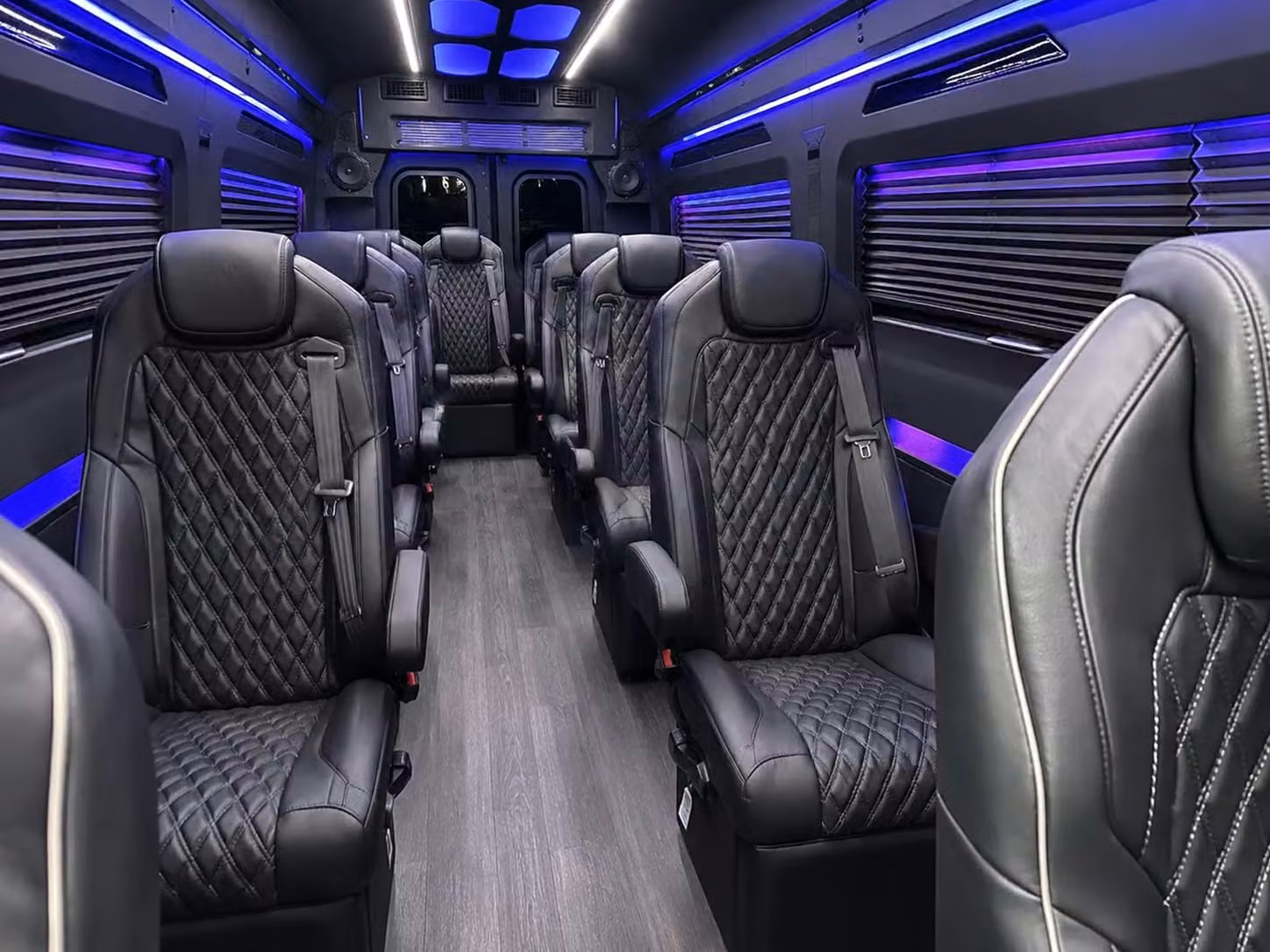 sprinter van with driver interior